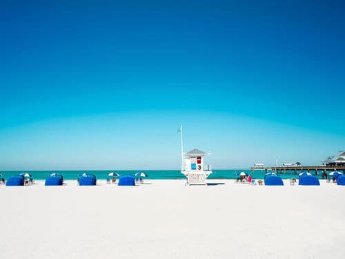 Desfrutar um dia em Clearwater Beach