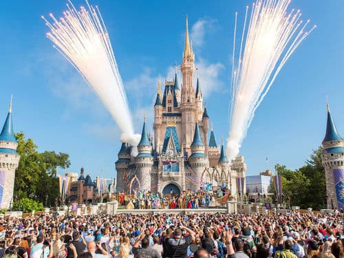 Fireworks Magic Kingdom